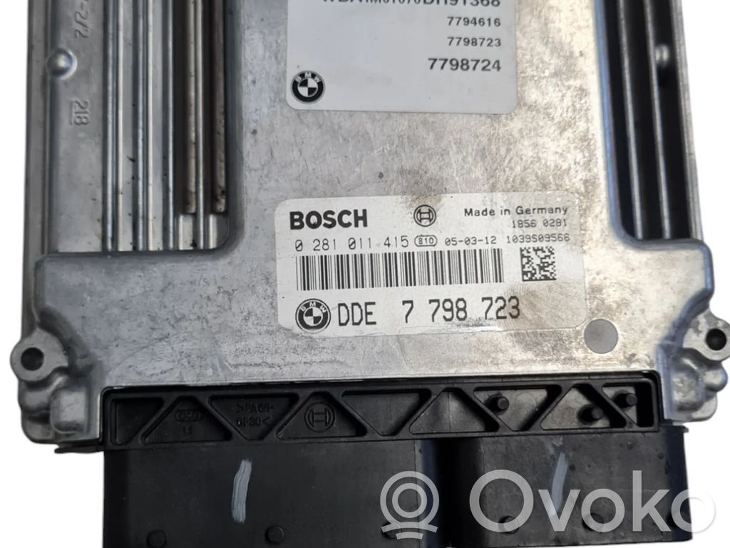 BMW 7 E65 E66 Engine control unit/module 