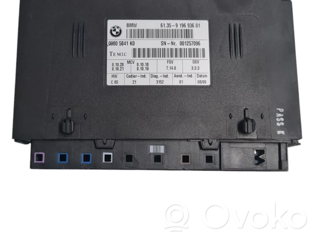 BMW 3 E90 E91 Seat control module 