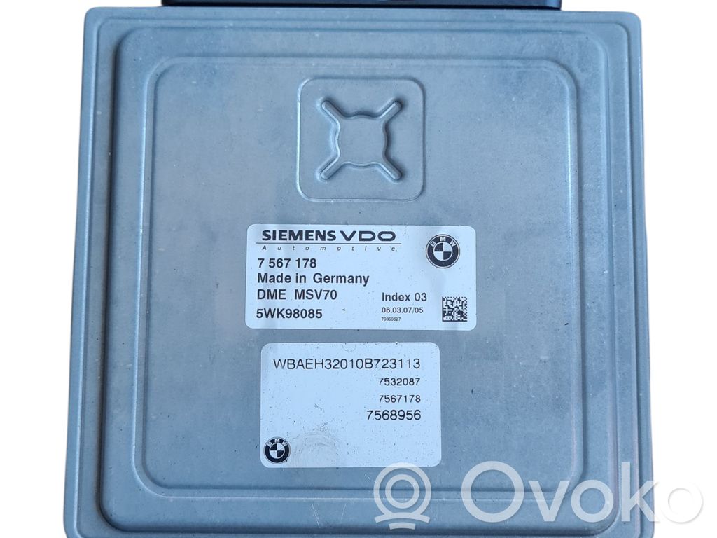 BMW 6 E63 E64 Engine control unit/module 