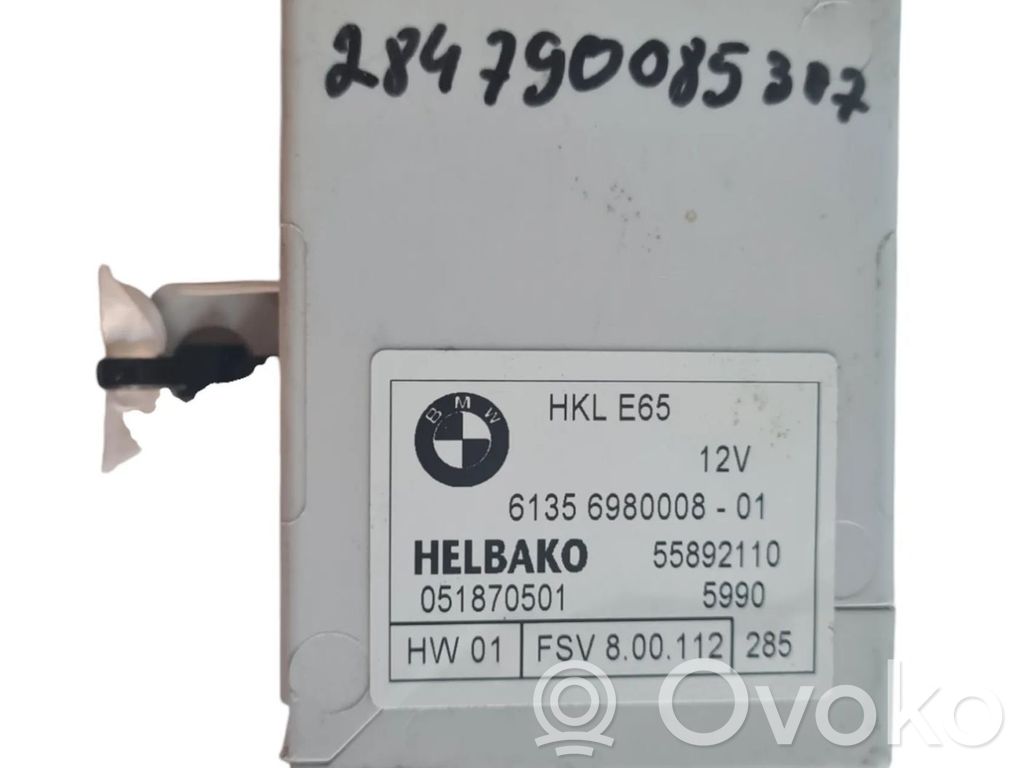 BMW 7 E65 E66 Tailgate/trunk control unit/module 