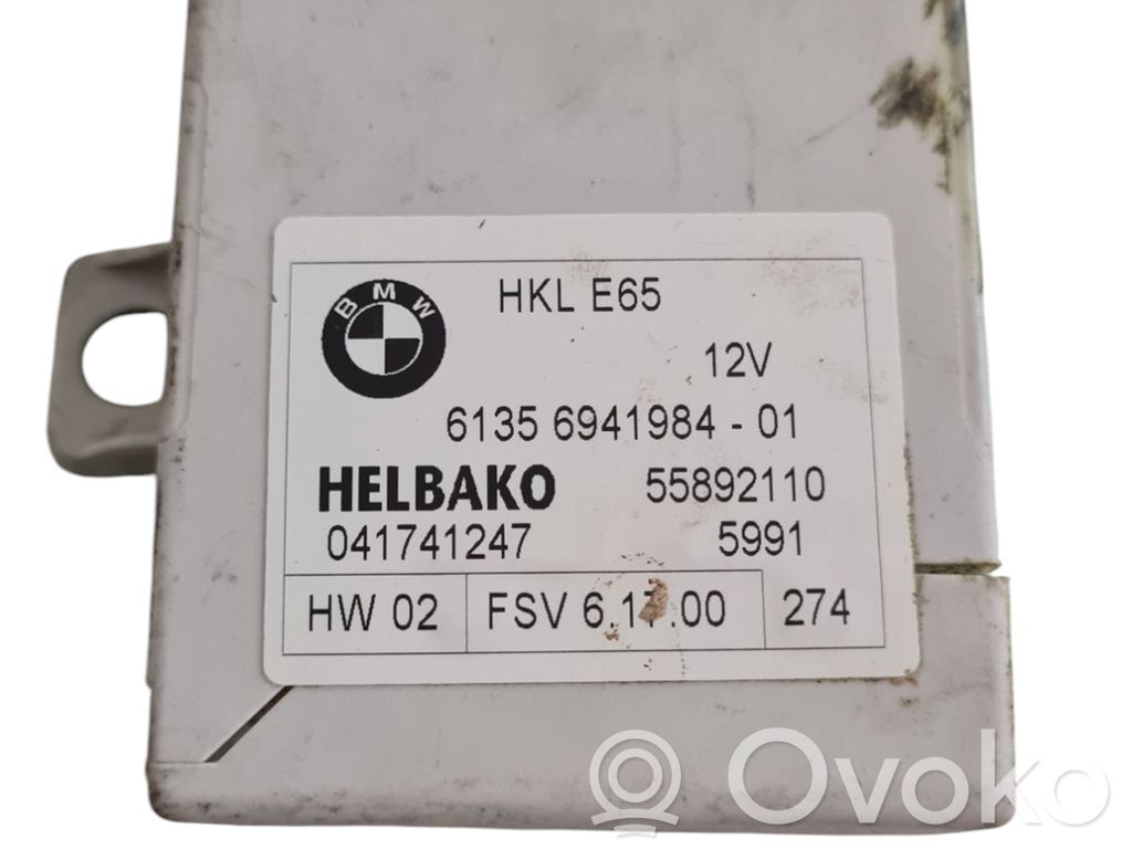 BMW 7 E65 E66 Unité de commande / module de hayon 