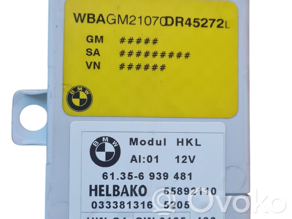 BMW 7 E65 E66 Tailgate/trunk control unit/module 