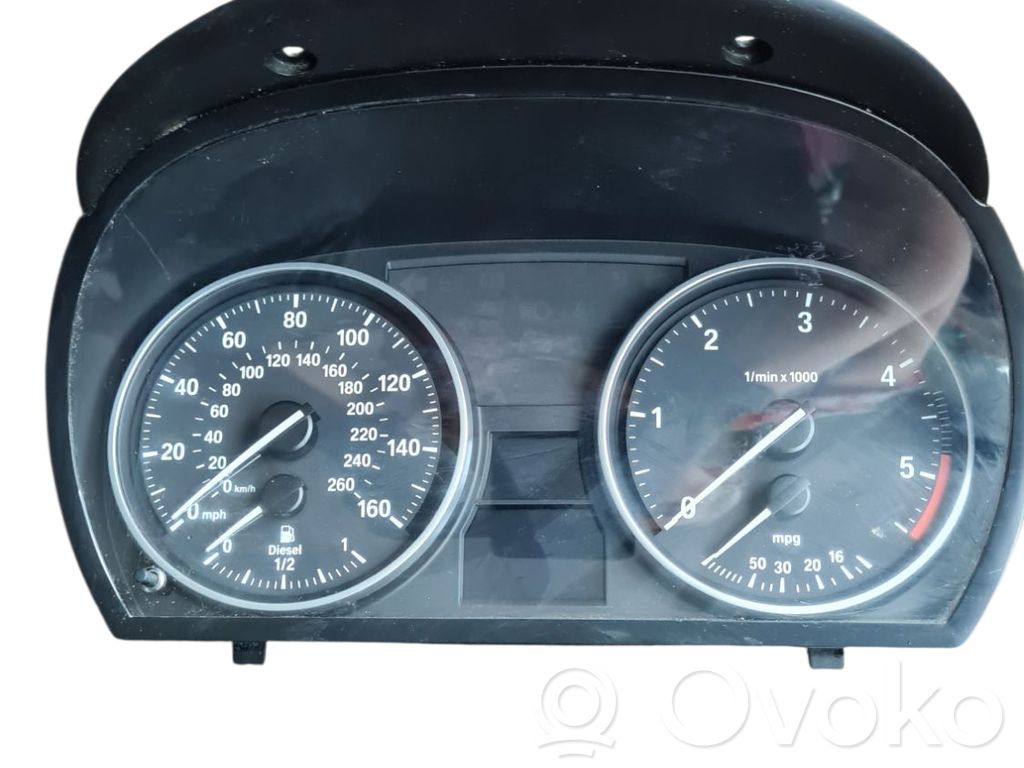 BMW 3 E90 E91 Speedometer (instrument cluster) 