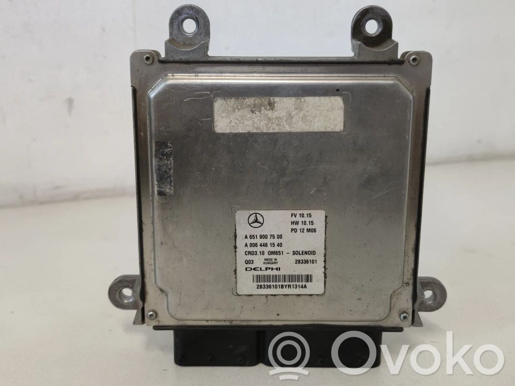 Mercedes-Benz C W204 Engine control unit/module 