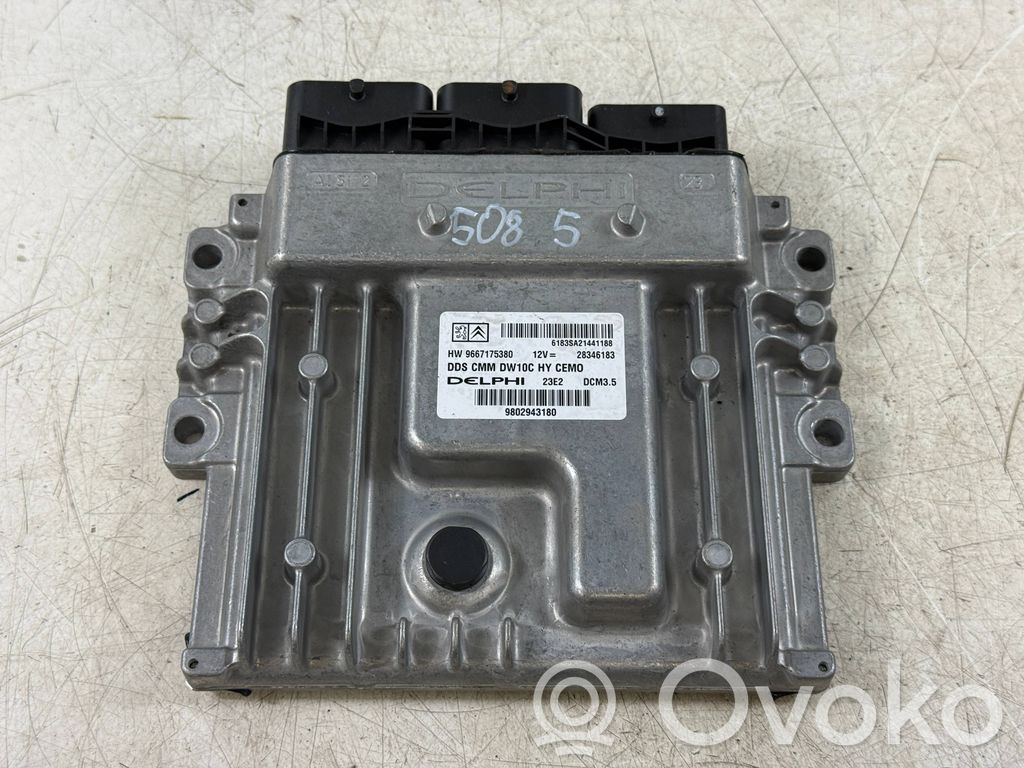 Peugeot 508 Engine control unit/module 