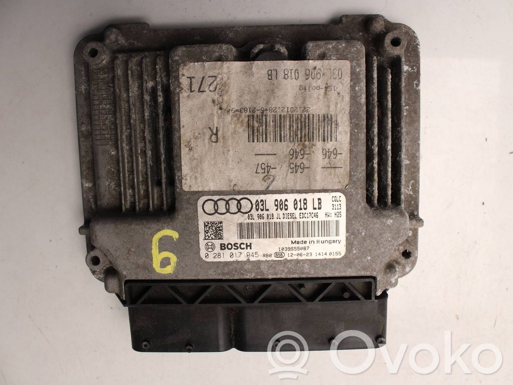 Volkswagen Golf VI Engine control unit/module 
