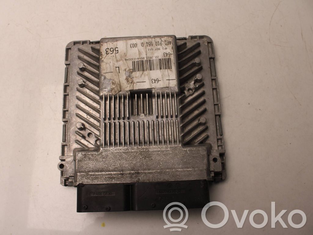 Audi A6 S6 C6 4F Engine control unit/module 