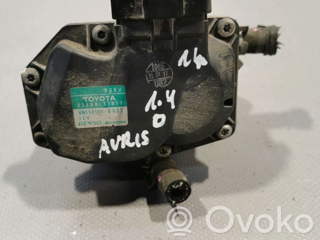 Toyota Auris E180 Válvula EGR 