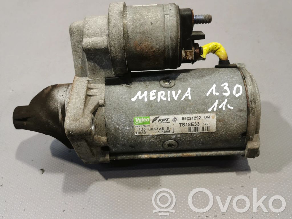 Opel Meriva B Starteris 