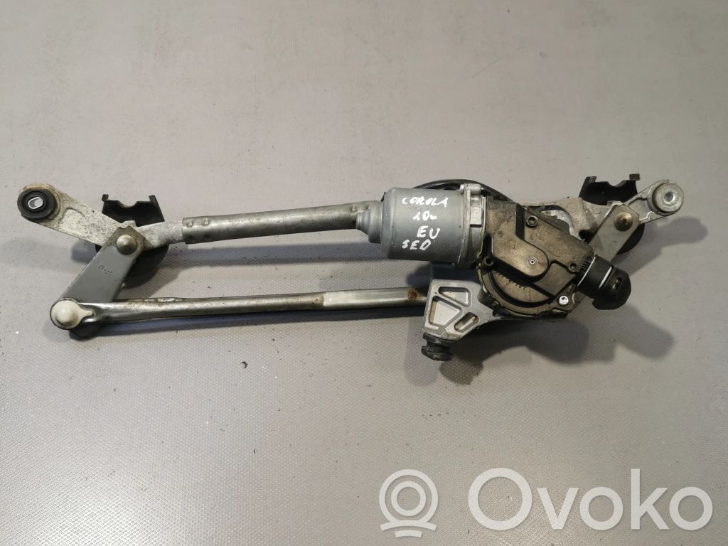 Toyota Corolla E140 E150 Motor y varillaje del limpiaparabrisas delantero 