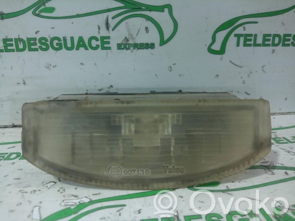 Renault Clio III Éclairage de plaque d'immatriculation 