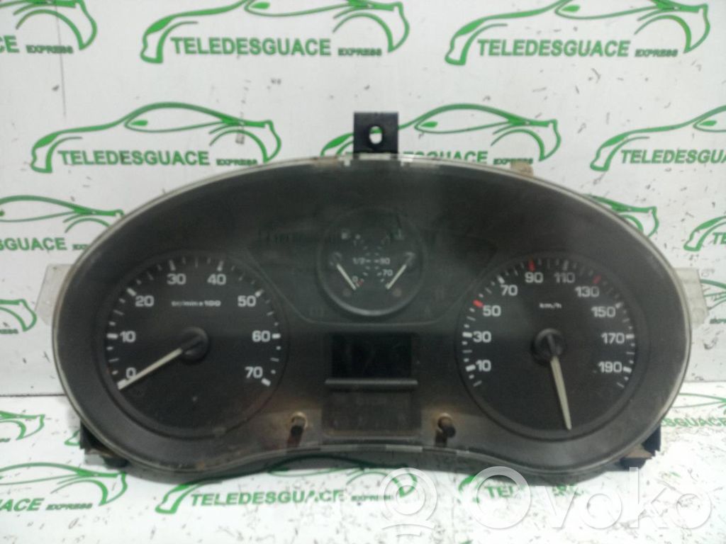 Citroen Jumpy Geschwindigkeitsmesser Cockpit 