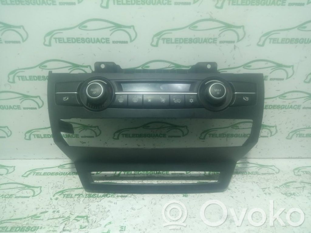 BMW X6 E71 Climate control unit 