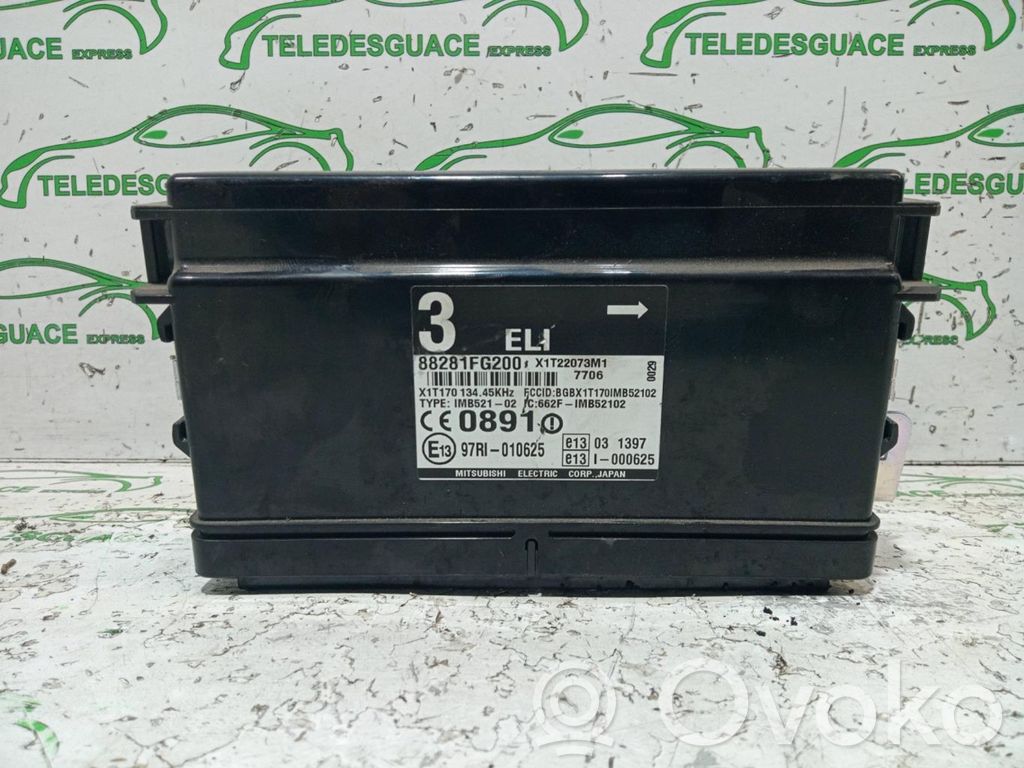 Subaru Impreza II Unidad de control/módulo del motor 
