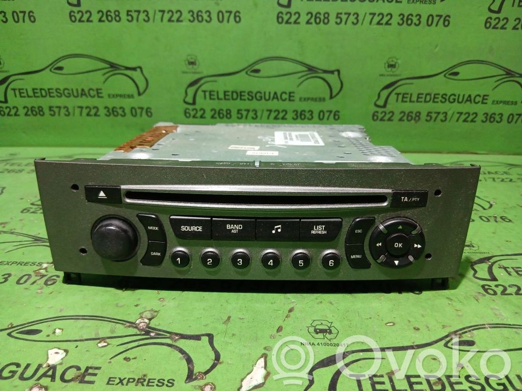 Peugeot 308 Panel / Radioodtwarzacz CD/DVD/GPS 