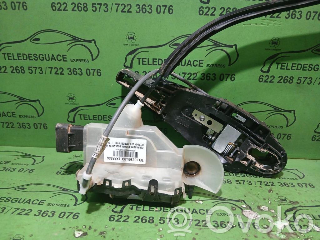 Citroen C3 Priekšpusē slēdzene 