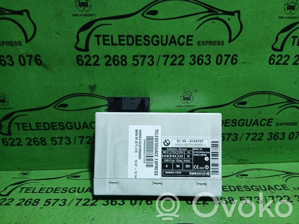 BMW X6 E71 Unidad de control/módulo del motor 