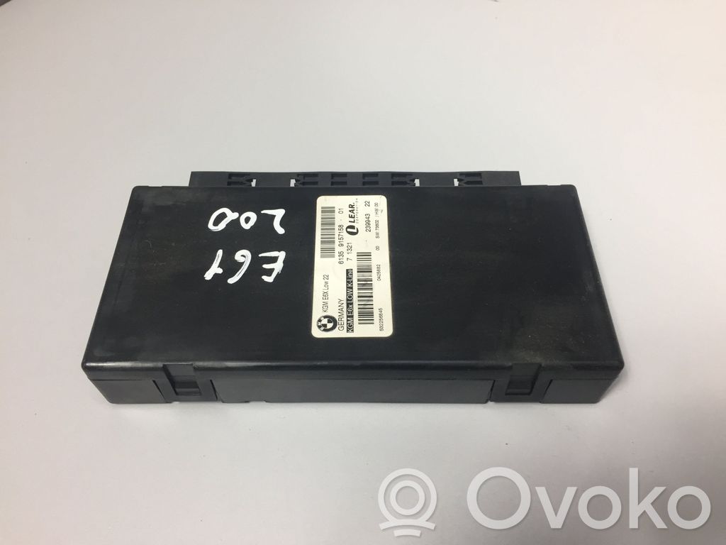 BMW 5 E60 E61 Central body control module 
