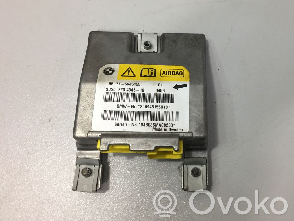 BMW 5 E60 E61 Airbag control unit/module 