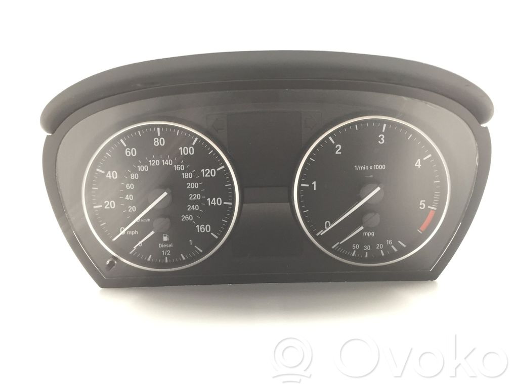 BMW 3 E90 E91 Speedometer (instrument cluster) 