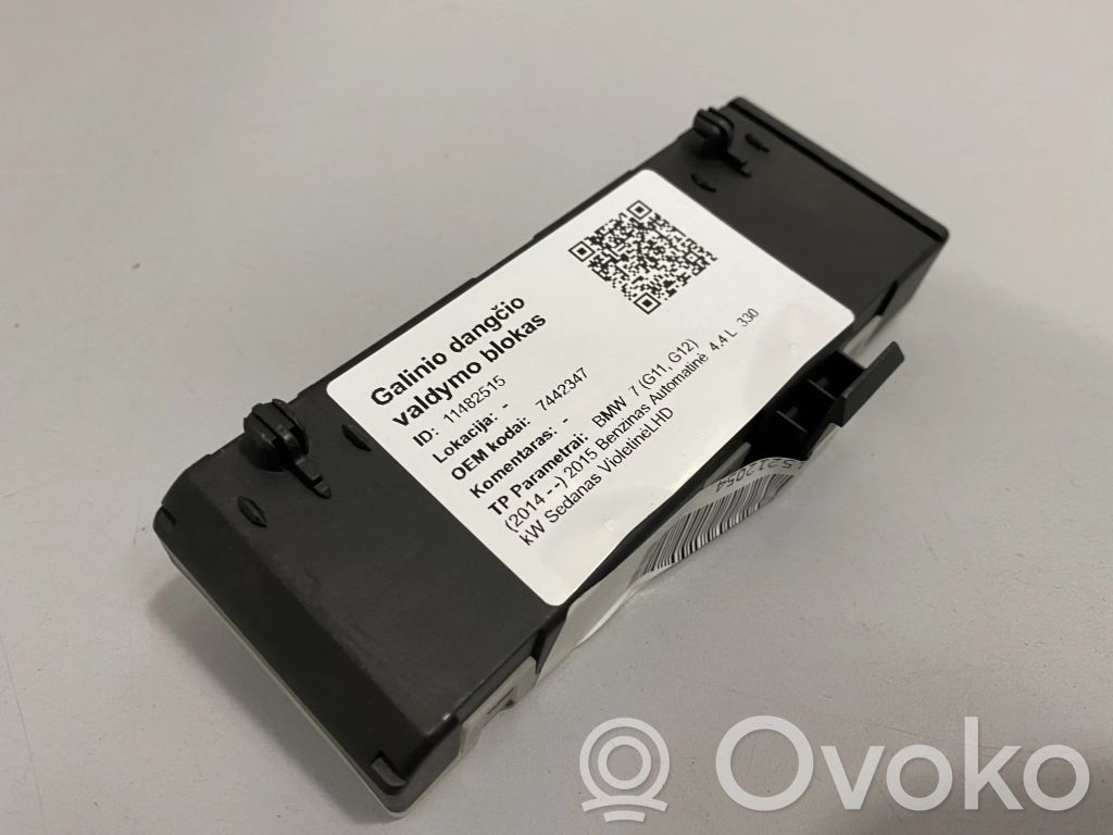 BMW 7 G11 G12 Tailgate/trunk control unit/module 