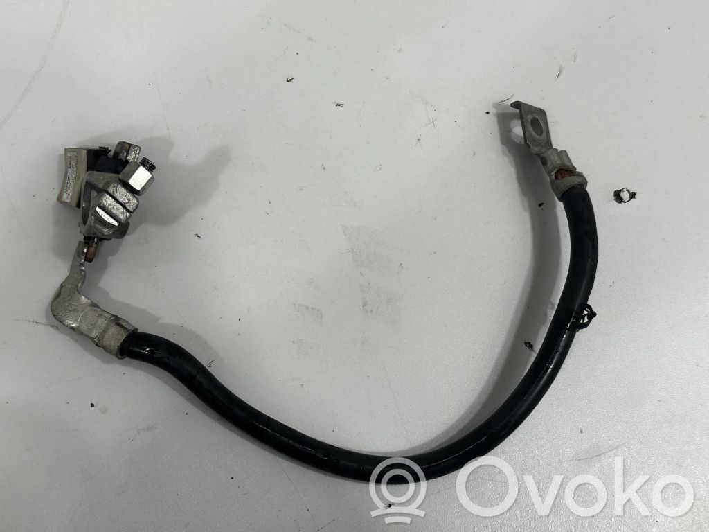 BMW 3 F30 F35 F31 Minus / Klema / Przewód akumulatora 