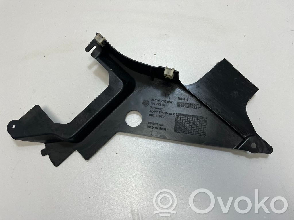 BMW i4 Sliding door wind deflector 
