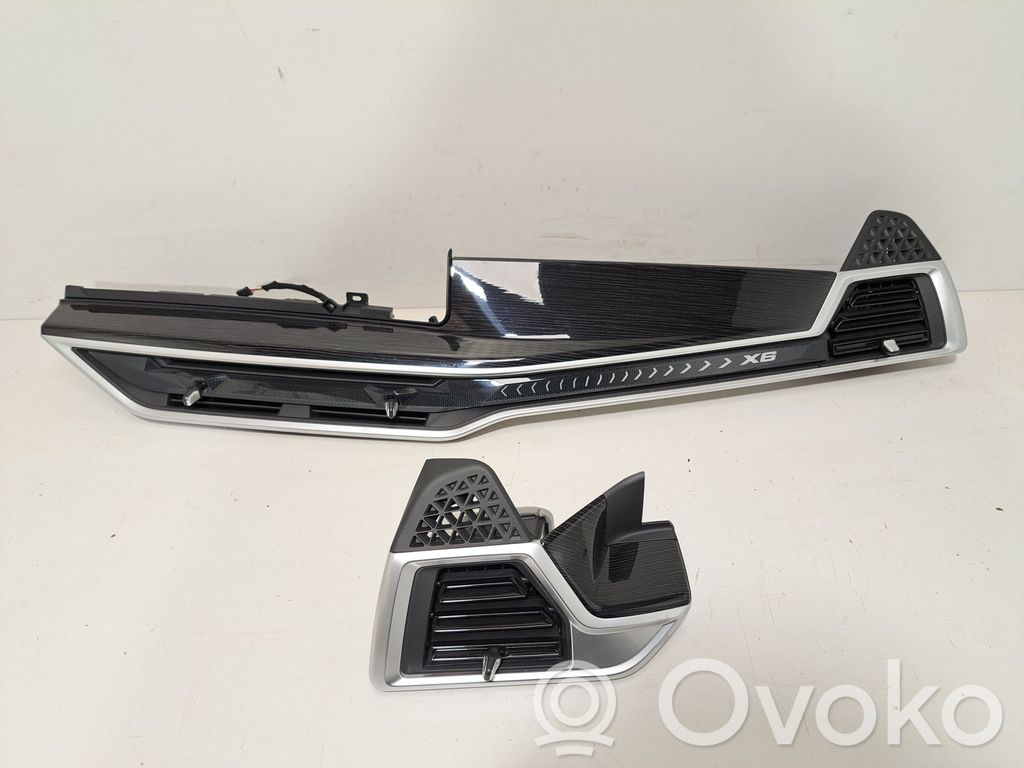 BMW X6 G06 Dashboard air vent grill cover trim 