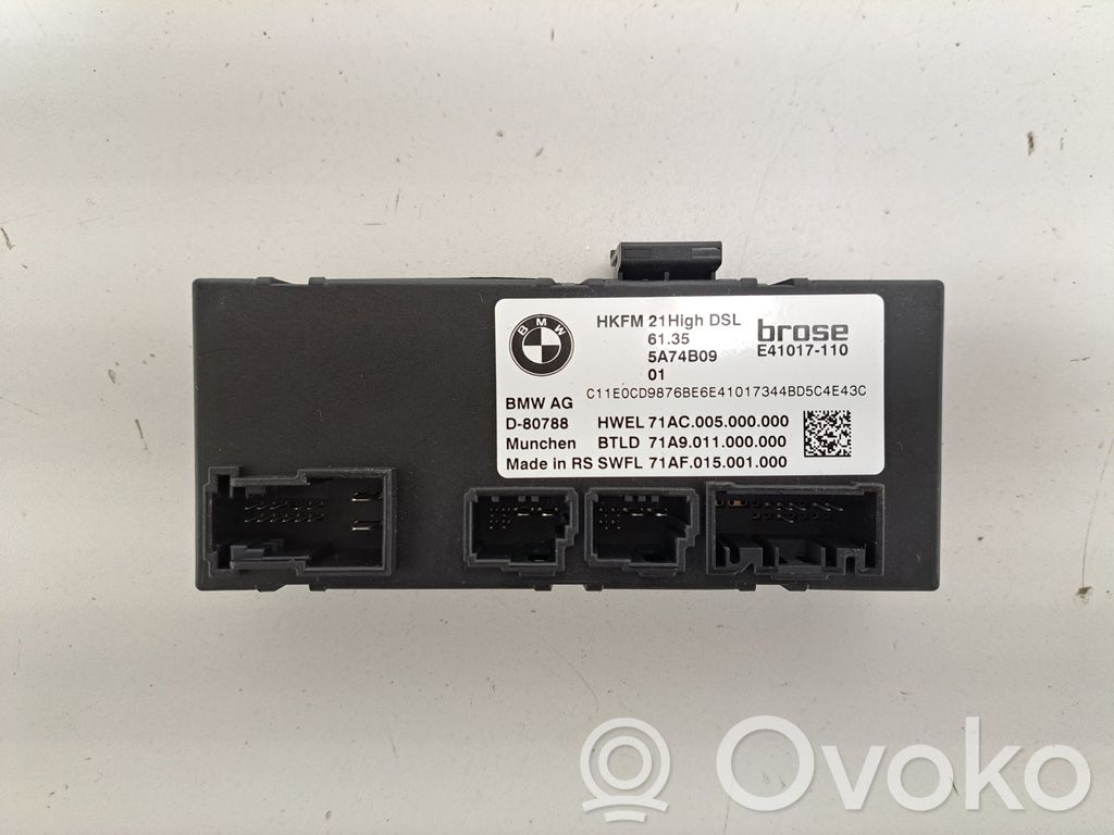 BMW iX Tailgate/trunk control unit/module 