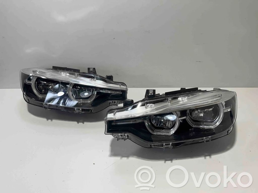 BMW 3 F30 F35 F31 Lampy przednie / Komplet 