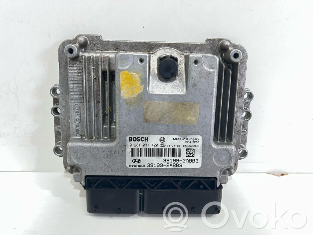 Engine control unit/module   391202A002,391202A001,0281031420,391202A001,391202A002,391992ABB3