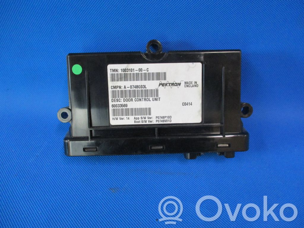 Unidad de control/módulo de la puerta   100310100C,60033569,P0748910D,A0748G03L