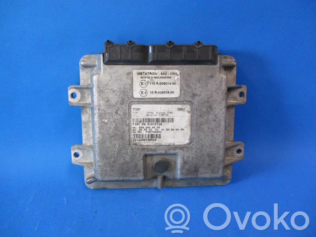 Fiat Panda III Sterownik / Moduł ECU 