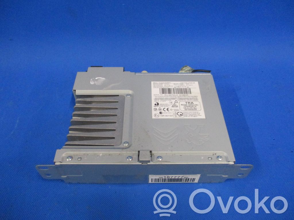 Panel / Radioodtwarzacz CD/DVD/GPS   9818777780,201631000094,001693509,ER4563416,RU9475GA