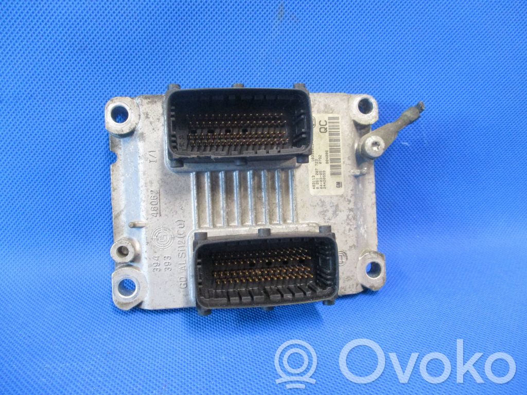 Opel Agila A Engine ECU kit and lock set 