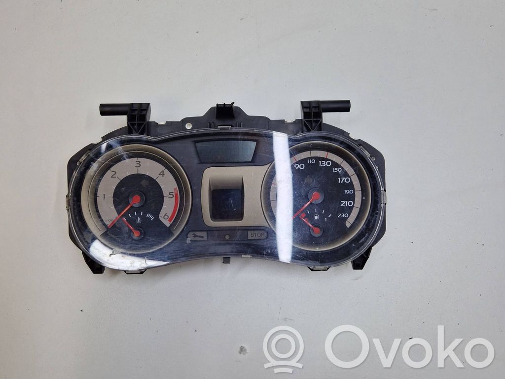 Renault Clio III Speedometer (instrument cluster) 