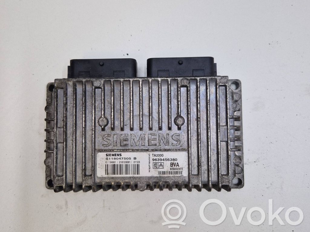 Gearbox control unit/module   TA2000,8200031512,9639456380