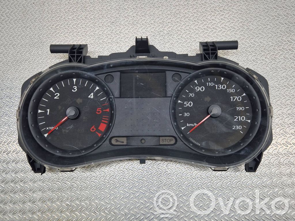 Renault Clio III Speedometer (instrument cluster) 
