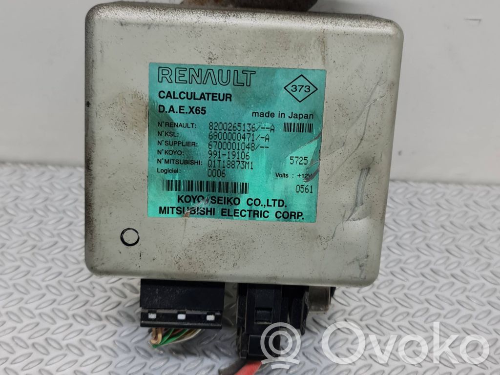 Renault Megane II Power steering control unit/module 