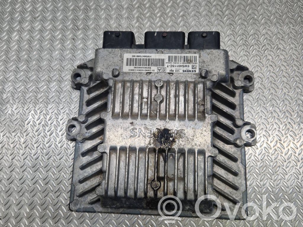 Engine control unit/module   9647568180,9652890280,SJD804