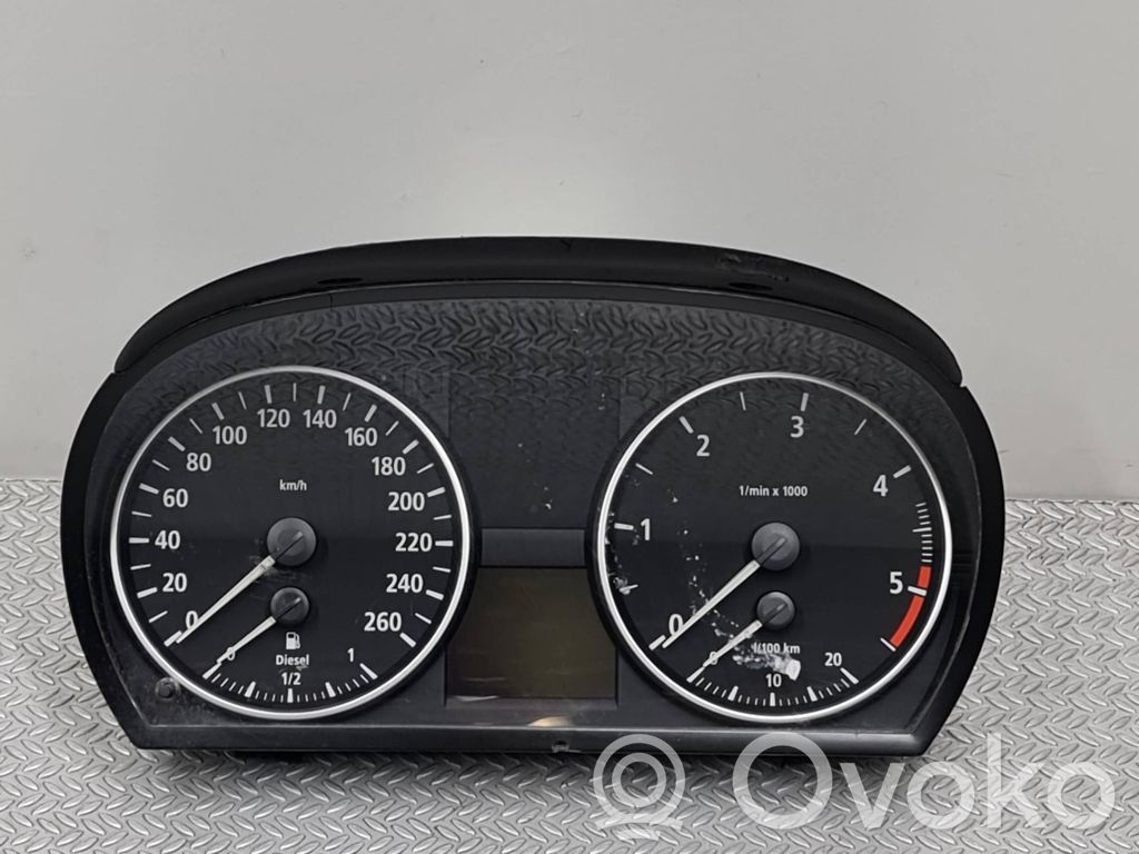 BMW 3 E90 E91 Speedometer (instrument cluster) 