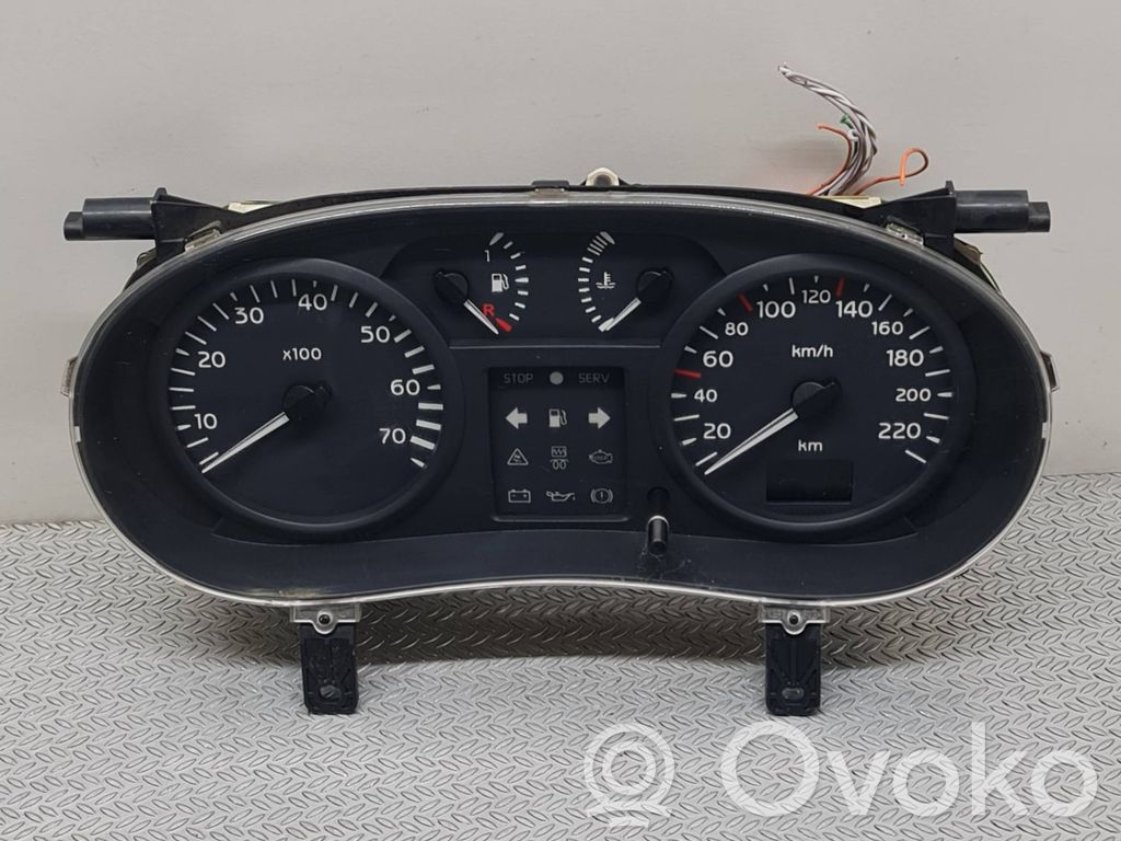 Renault Clio II Spidometrs (instrumentu panelī) 