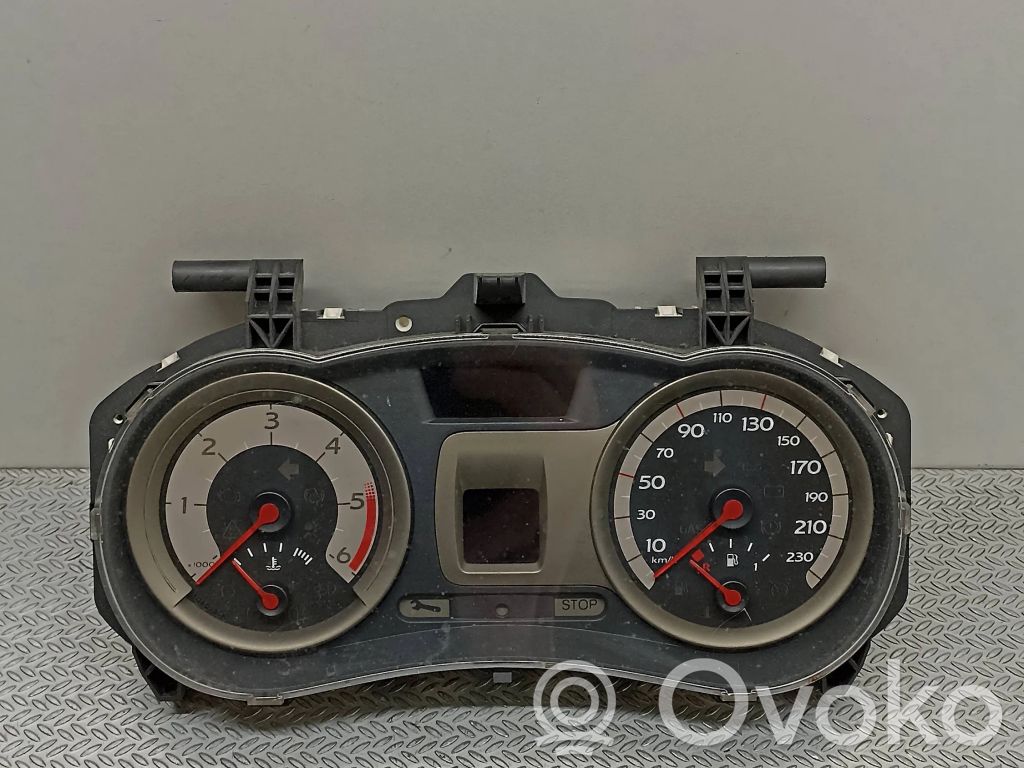 Renault Clio III Speedometer (instrument cluster) 
