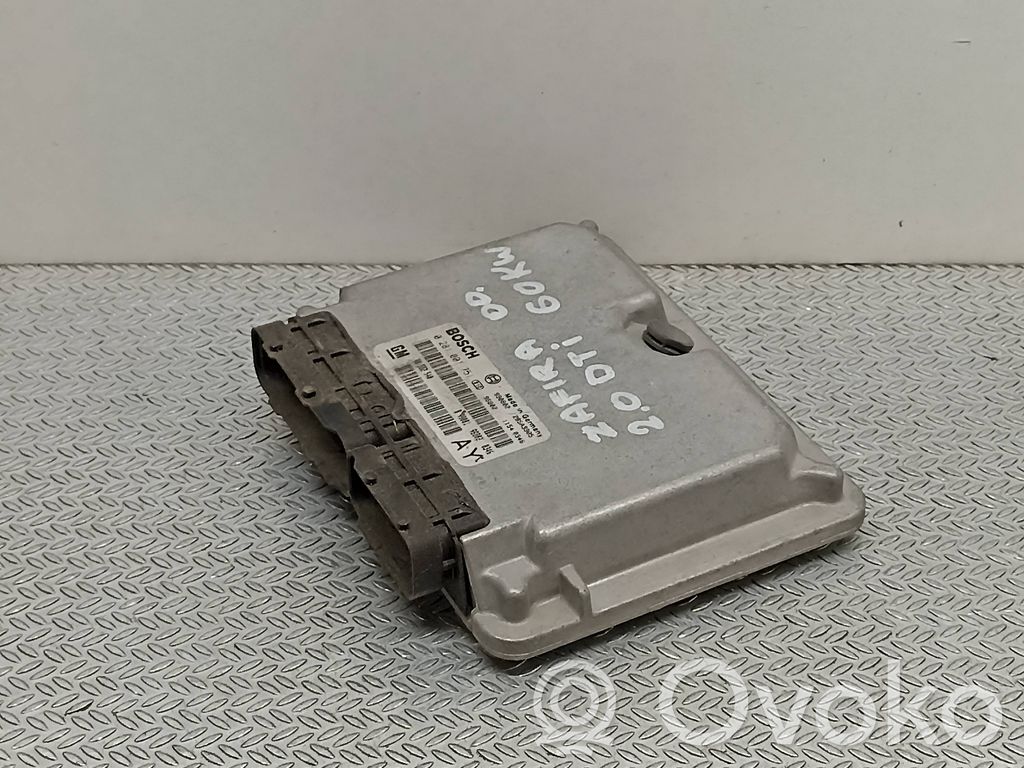 Opel Zafira A Engine control unit/module 