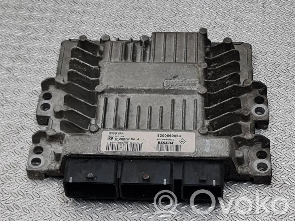 Renault Kangoo II Engine control unit/module 