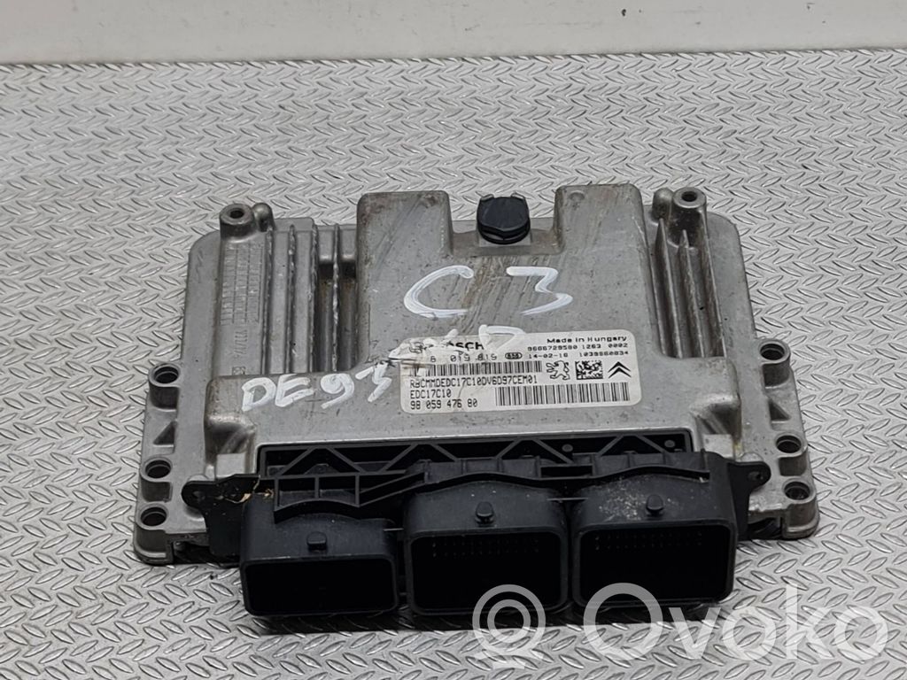 Citroen C3 Engine control unit/module 