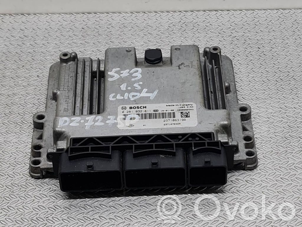 Engine control unit/module   0281032811,237106319R,237107632R