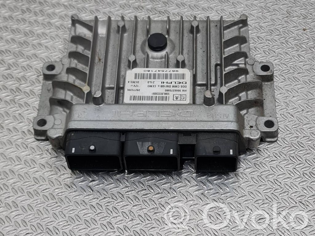 Peugeot 508 Engine control unit/module 