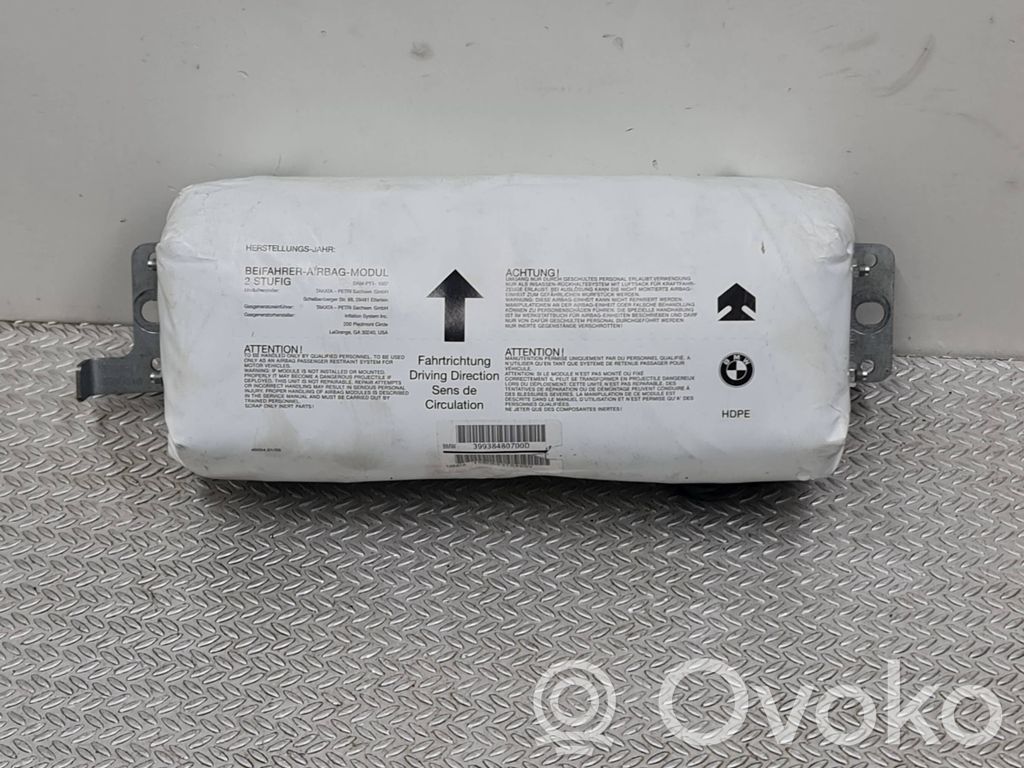 BMW 3 E46 Passenger airbag 