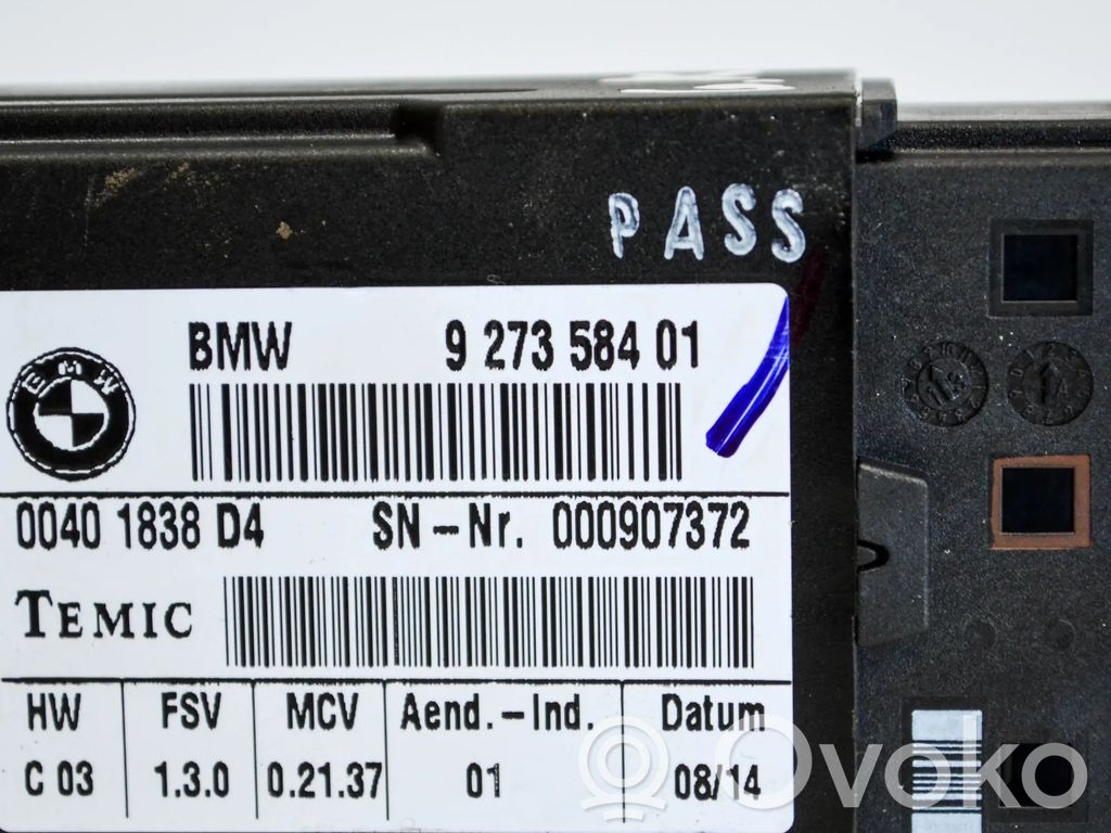 BMW 4 F32 F33 Autres dispositifs 